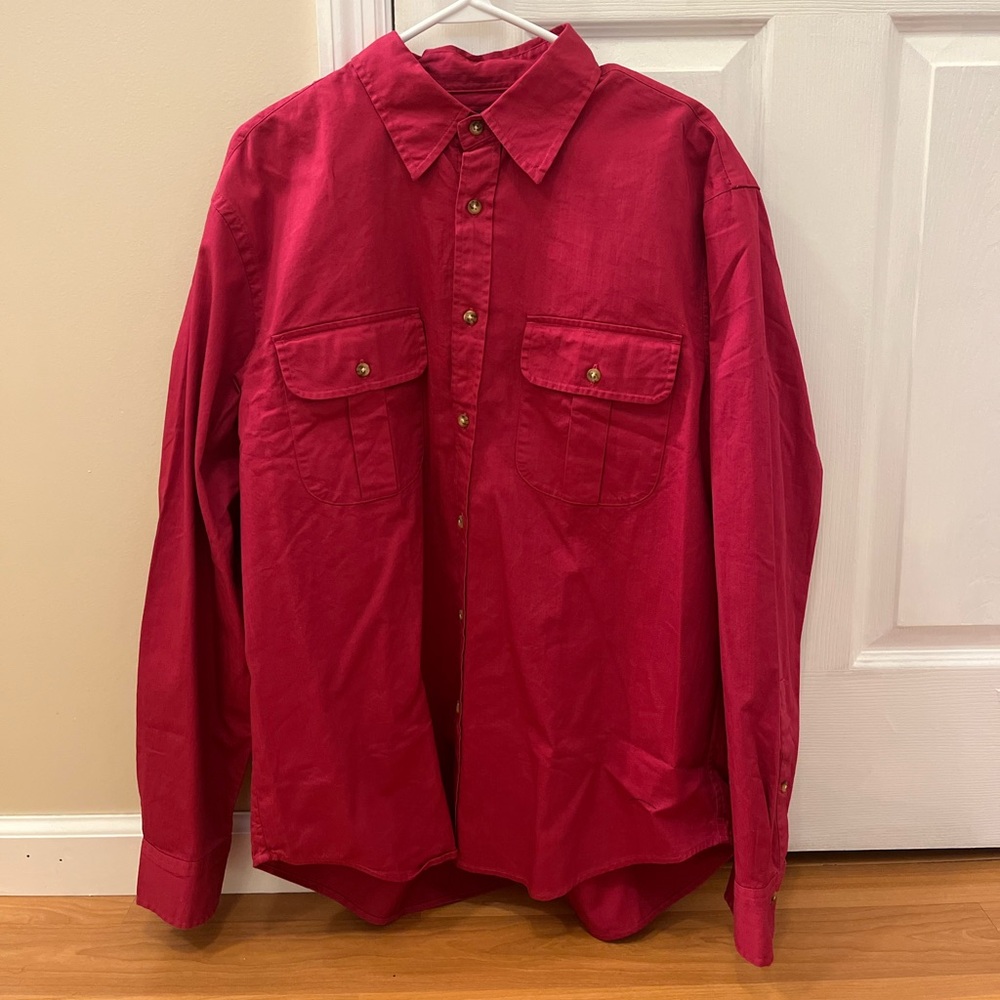 J. Crew Twill Two-Pocket Work Shirt